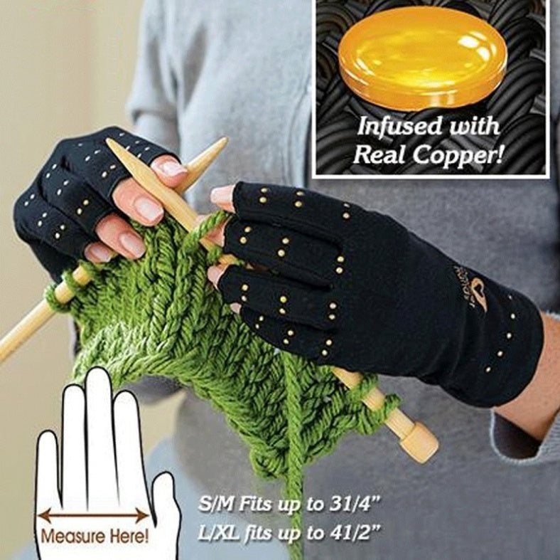 Copper Circulation Gloves