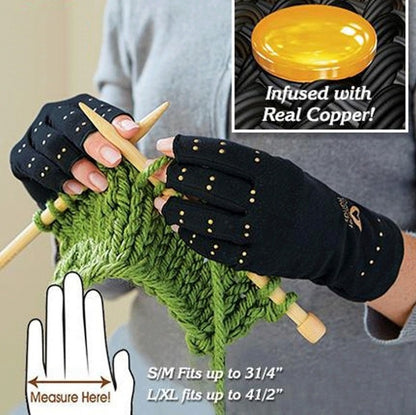 Copper Circulation Gloves