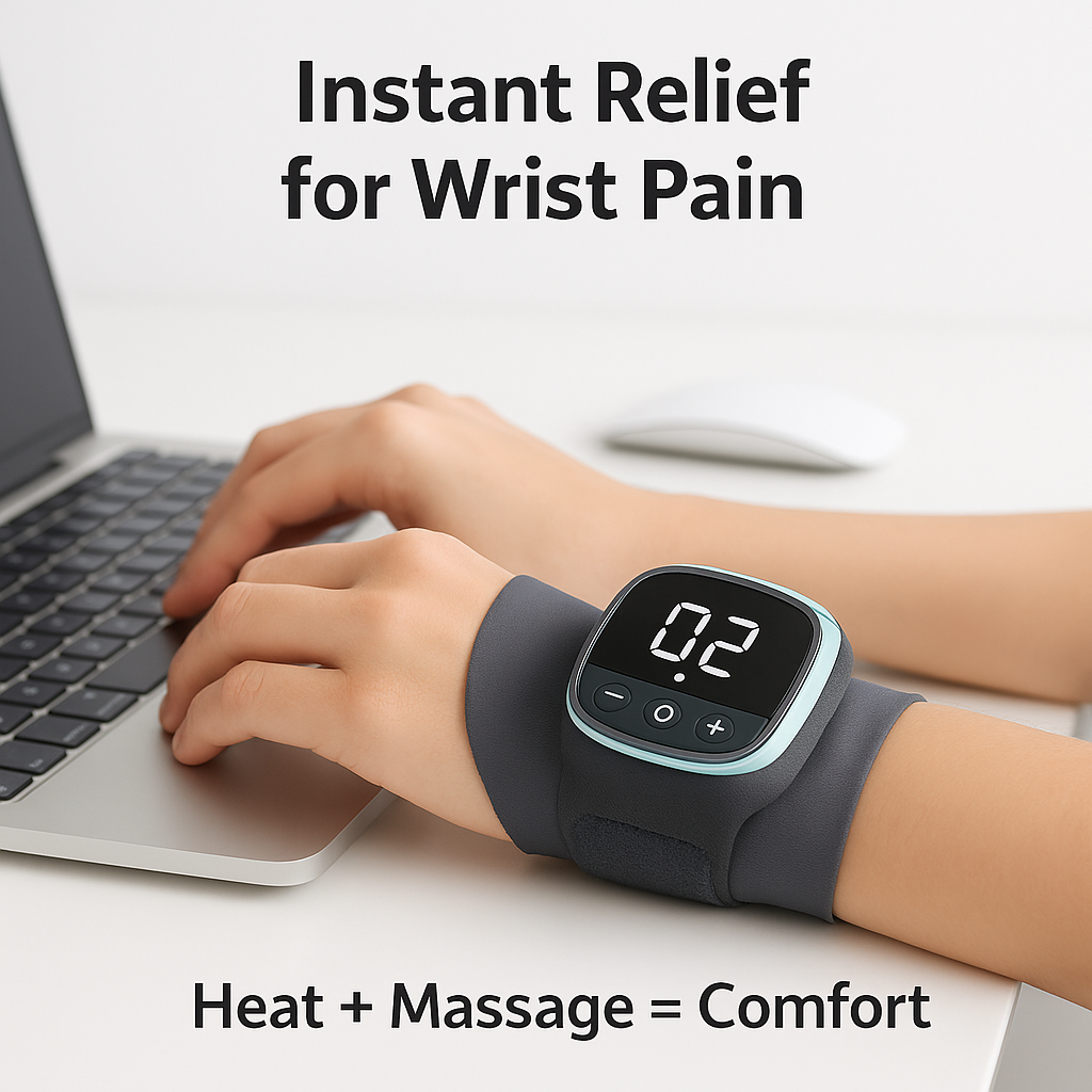 BotaniqLabs™ EMS Heating Hand & Wrist Massager